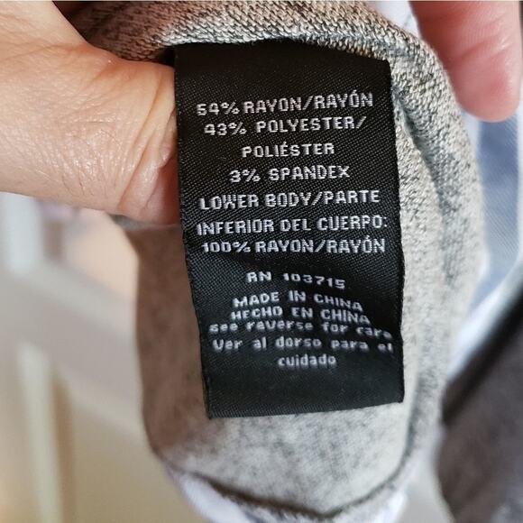 NEW, ZAC and Rachel, layered statement hem, super soft long sleeve top 2X 3X - Picture 9 of 9